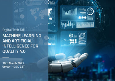 Machine Learning and Artificial Intelligence for Quality 4.0