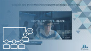 European Zero Defect Manufacturing ZDM Landscape State of Play
