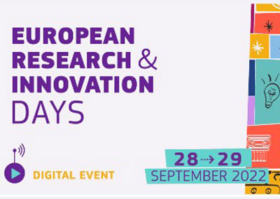 Interesting talks during the European Research & Innovation Days!