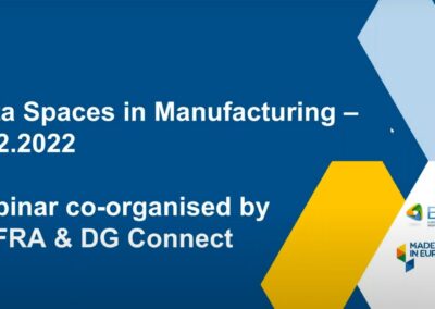 Wrap-up Webinar on Data Spaces in Manufacturing