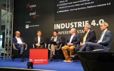 International panel at the Hannover Messe